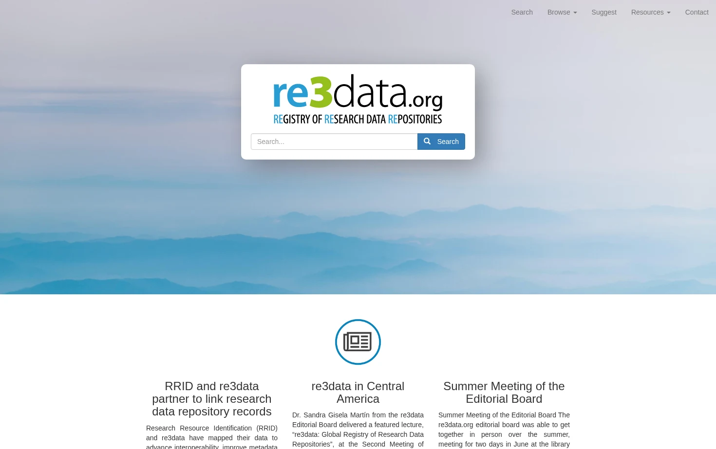 re3data.org 页面快照